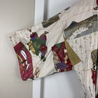 Japanese Authentic Yukata Kimono 100  Cotton Robe Made In Japan Large With Belt