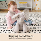 Gund Baby Animated Flappy The Elephant Plush  Singing Stuffed Animal Baby Toy Fo