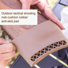 Rifle Shotgun Slip Recoil Pad Anti-skid Mat Butt Gun Protector Stock Rubber Tpr