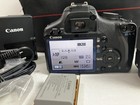Canon Eos Rebel T1i 15mp Dslr Digital Camera W  18-55mm Kit Lens Bundle  Read   