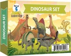 Jumbo Dinosaur Figures 11  Set Of 5 T-rex Spinosaurus Realistic Toddler Toys