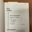 Allison Transmissions 5900 6000 Series Parts Catalog Book Manual List Automatic