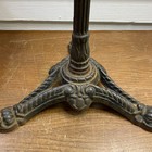 Antique Cast Iron Table Base Stand 28    Project Piece Victorian Dark Academia