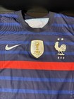 France 2020 Euros Home Jersey With Patches Men   s Size Medium