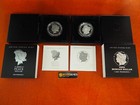 2023  1 S Proof Silver Peace   Morgan Dollar With Box coa 2 Coin Set 23xl 23xf