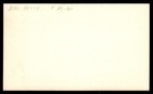 Jess Petty Pirates Baseball Signed Index Card Auto Jsa Pre-cert  ca5177
