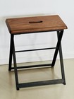 Rowac Unique Workshop Folding Stool Steel Nos Worldwide Industrial Design