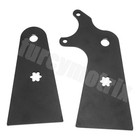 Rear For Big Brake Ct200 Mini Bike   More 6in Flat Stretch Tabs 5 8  Axle Hole