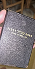 Vintage - The First Trust And Savings Bank Rock Island  Ill Metal Book Bank