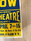 Rare Chicago Aurora   Elgin Ca e Railroad 1956 Home   Garden Show Poster