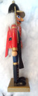 Christmas Ornament nutcracker - Wood Nutcracker W rifle - 10 
