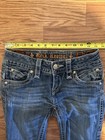 Rock Revival Gwen Boot Jeans Womens 27 Back Flap Pockets Read Description