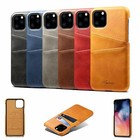 For Iphone 12 13 14 15 Pro Max Xs Max 7 8 Leather Wallet Card Holder Back Case
