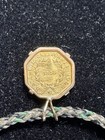    California  Gold Pioneer 1856 N   Half Dollar  In Gold Mounted   