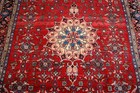 Natural Wool Old Orintal Rugs  Hand Woven knotted Size Approximately 4 8  X 8 