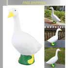 Large White 23  Goose Garden Statue Outdoor Yard Porch Lawn Decor