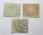 Poland 3 Stamps Scott 163 164 168 Polish Eagle 25mk 200mk 400mk 1921 Used Ng