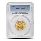 Pre-33  5 Liberty Gold Half Eagle Coin Ms64  pcgs Or Ngc  Random Year