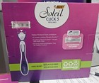 3 X Bic Soleil Click 5 Women s Refillable Total 3 Handles And 30 Cartridges