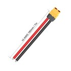 10 Awg 4pcs 180mm Xt60 Parallel Pigtail Wire Cable Male Female Connector Rc Lipo