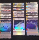 Star Wars Unlimited Jump To Lightspeed 158 Card Complete Foil Set Un common