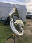 King Model 1250 Sousaphone In Silver