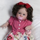 Realistic Newborn Baby Doll Vinyl Silicone Lifelike Reborn Dolls Real Girl Gift