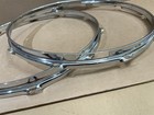 Ludwig 80s Vintage 14    Snare Drum Hoop Set 8 Lug Excellent Condition