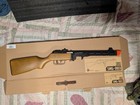 Ares Smg-003 Ppsh-41 Real Wood Stock Airsoft Ebb W  Drum   Curved Magazines  