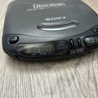 Sony Discman D-141 Black Mega Bass Portable Compact Cd Player Vtg Tested Read