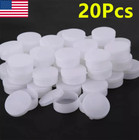 20 Pcs 10g 0 35oz Empty Round Plastic Cosmetic Container Sample Pot Jar Travel