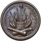 Civil War Token - Fuld 231 352aa Choice Unc - Our Country   Battle Implements