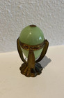 Antique Glass Ormolu French Sewing Etui Necessaire