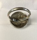 Authentic Mercury Dime Ring  10c Coin  sterling Silver Band Hand Made Sz 5