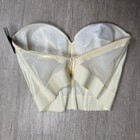 Dominique Noemi Backless Strapless Balconet Bridal Bra 38dd Ivory 3677 New