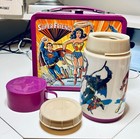 Vintage 1976 Super Friends  Lunchbox   Thermos Dc Comics Aladdin Superman Batman