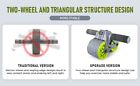 Wheel Roller Automatic Rebound With Knee Pad Mat core Muscle Ab Trainer With Int