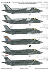 1 48 F-35a Lighting Ii Joint Strike Decal Color Separation Mask For Tamiya 61124