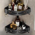 Bathroom Shelves No-drill Wall Mount Corner Shelf Shower Storage Rack Holder