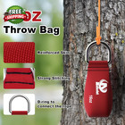 Arborist Throw Line Kit With Slick Rope  12 14 16oz Throw Weight  Reflective Sto