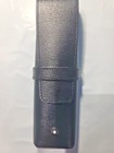 Montblanc Meisterst  ck Siena 1 Pen Leather Pouch Black New In Box