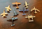 Lot Of 9 Dyna Flites Diecast Metal Model Planes
