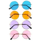 Hippie Sunglasses Assorted Colors Hippie Glasses For Women Multiple Colour
