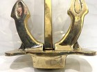 Solid Brass Nautical Ship Anchor Wall Hook Vintage Marine Coat Hat Key Holder De