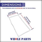 New 5304507201 Freezer Door Gasket  white  For Frigidaire