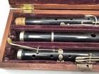 Historical 1870 s German Anonymous Meyer System 8 Keyed Flute In Wood Case