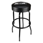 W85010 Swivel Seat Bar Stool For Mechanic Garages And Black Swivel Bar Stool