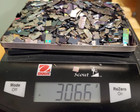 Huge Lot 10 Ounces Genuine Silicon Semiconductor Ic Chip Die Patterns 300gr  zgl