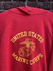 Vintage 1980   s Usmc Army Military Marines Hoodie Sweatshirt