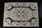 Solid White Embroidered Lace Cutwork Placemat Table Runner Wedding Party Banquet